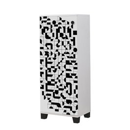Hanah Home Filinta 802 - Blanco y negro